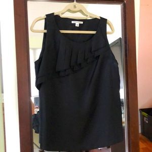 Banana Republic - Black Silk Blouse - Size L